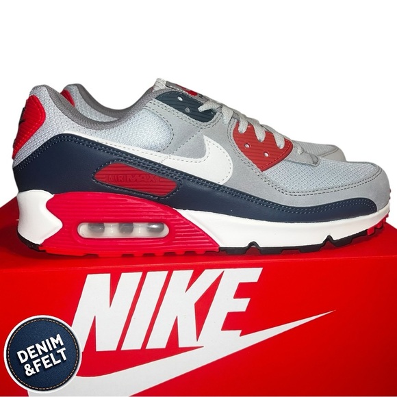 Nike Unisex Air Max 90 Sneakers/Shoes | Light Sky Grey/Phantom | NEW/NIB?